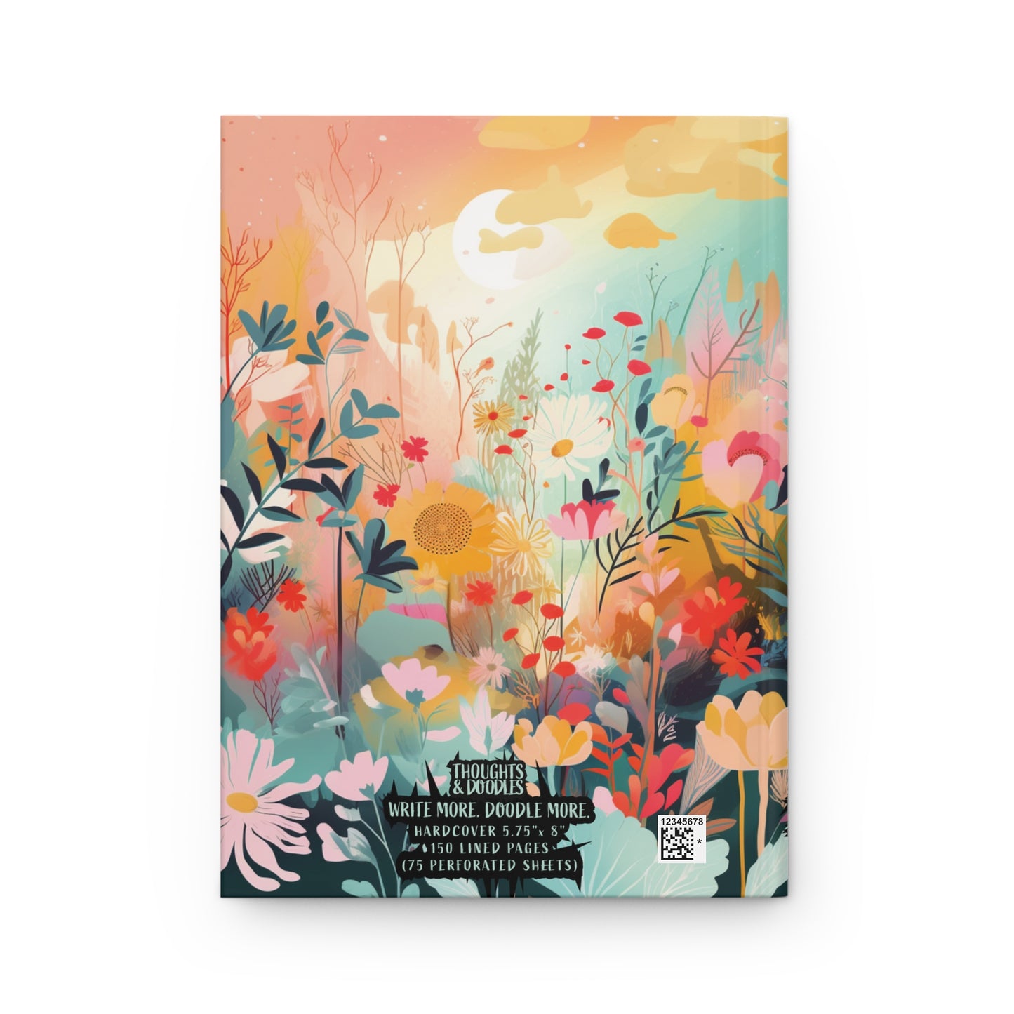 Growing Wild - Hardcover Lined Notebook