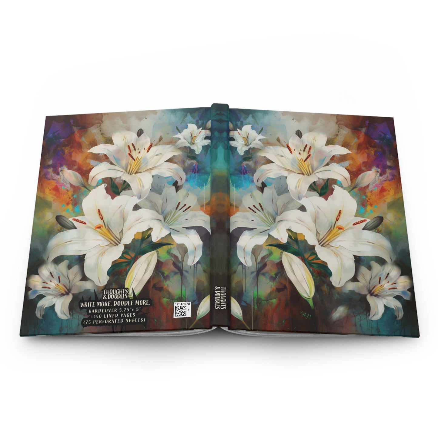 Lily Bloom  - Hardcover Lined Notebook