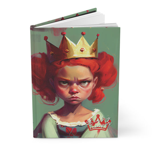 Shirley Temper - Princess Pouty - Hardcover Lined Notebook