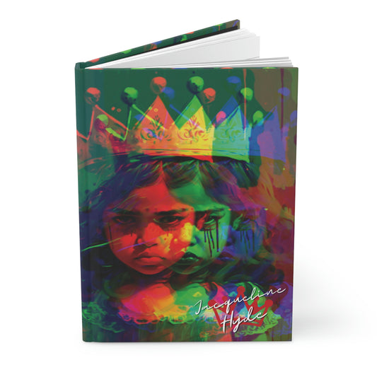 Jacqueline Hyde - Princess Pouty - Hardcover Lined Notebook